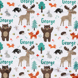 Double Minky Blanket - Forest Friends
