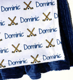 Double Minky Blanket - Pick Your Sport