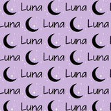 Double Minky Blanket - Moon and Stars