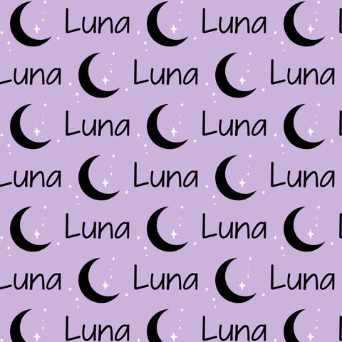 Double Minky Blanket - Moon and Stars
